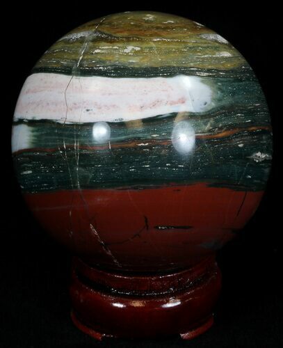 Unique Ocean Jasper Sphere #32164